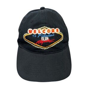 Royal Caribbean "Welcome to Fabulous Club Royale" Black Embroidered Hat – Adjust